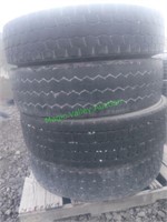 4 Semi Tires 11R 22.5 *BID X 4*