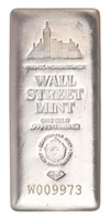 Wall Street Mint One Kilo .999 Fine Silver Bar