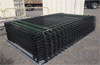 (20) 10' x 7' Fence Panels w/ Posts & Connectors
