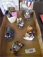 Boyds Bear Figurines - lot of 6