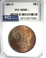 1901-O Morgan MS66+ LISTS $5000