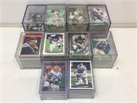 Mixed lot of cards in cases