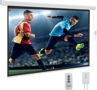 84 Motorized Projection Screen, 16:9 4K 3D HD