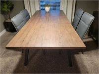 5PC DINING TABLE & CHAIRS