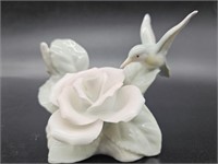 Enesco Hummingbird on Flower Figurine from Taiwan