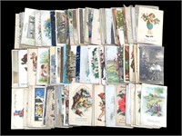 100+ Rare Early Foreign Language Postcards