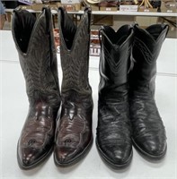 2 - Pair of Cowboy Boots