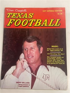 1977 Dave Campbell's Texas Football Magazine