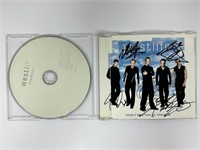 Autograph COA Westlife Cd