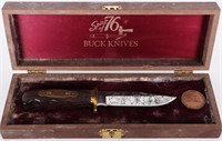 SPIRIT OF 76 A.R. BICENTENNIAL BUCK KNIFE SET