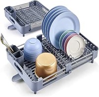 Dish Drying Rack, Expandable Sink Dish Rack, Stain