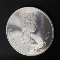 Silver $5 Canada Olymoia 24G Coin