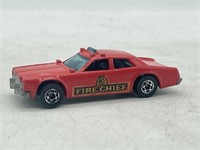 Vintage 1977 Mattel Hot Wheels "Fire Chief" Car