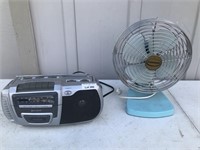 Radio and Fan