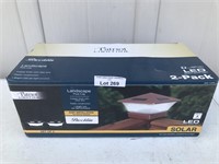 New 2 Pack Landscape Post Cap Lights