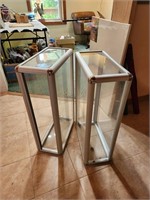 Glass Display Containers. Glass sliders