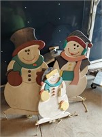 Snow man decorations