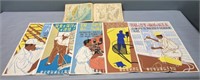 Japanese Propaganda Poster & WWII Atlas Lot