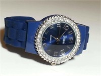 WOMEN'S VIVANI QUARTZ K2020NVY ACCUTIME WATCH