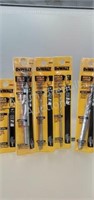 5 DeWalt Rock carbide hammer drill bits, new