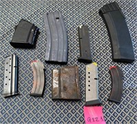 W - MIXED LOT OF AMMUNITION MAGS (Q121)