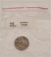 BUFFALO NICKEL-UNABLE TO READ DATE