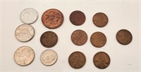 BAG OF MISC COINS