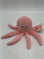 Vintage TY Beanie Baby INKY the Octopus