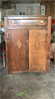 Antique Country Primitive Pie Cooling Cupboard