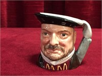 1975 Royal Doulton Henry VIII Mini Toby Mug