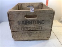 Fairstone Orchard Martinsburg WV Wooden Box