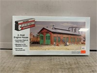HO Scale 2-Stall Engine House (Unopened)