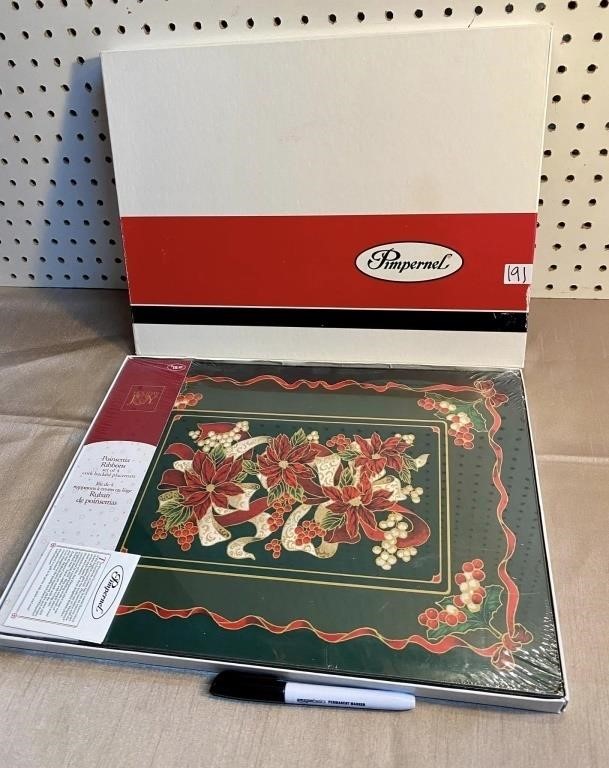 VINTAGE PLACEMATS IN BOX