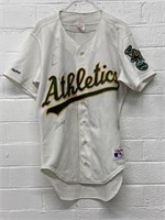 Autographed Mark McGwire Worn Practice Jersey