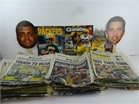 Lot of Misc. Green Bay Packers Newspapers