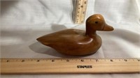 Wooden Duck made by John C Topeka,IL