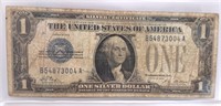 1928 1 Dollar Silver Certificate "Funny Back"