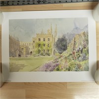 Lesley Holmes 48/650 Art Print , New College