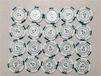 20 Mirage Springs Hotel, Casino & Spa $100 Chips