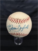 Jesse Barfield signed baseball, no COA