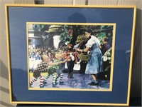 Signed Wizard of Oz Picture- 20"x16"