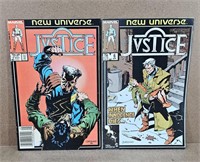 1986 April & 1987 May -Marvel New Universe Justice