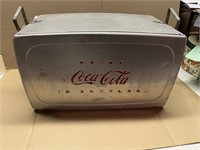 VTG INSULATED COCA-COLA ALUMINUM PORTABLE COOLER