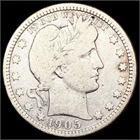 1905-O Capped Bust Quarter NICELY CIRCULATED