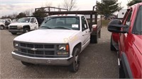 1997 Chevrolet 3500 Cheyenne Flatbed Truck,