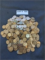 460 Unsorted Wheat Pennies