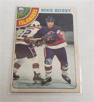 1978-79 MIKE BOSSY ROOKIE CARD O-Pee-Chee RC