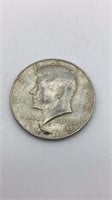 1969D Kennedy Half Dollar 40% Silver