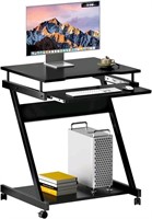 soges 23.6 inch Mobile Laptop Desk, Black