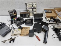 Large Lot of Cameras & Camera Equipment Untested+